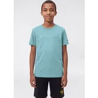 Champion T-Shirt ICONS TONAL Crewneck T-Shirt with Large Logo mit großem Logo, Kurzarm, aus Baumwolle