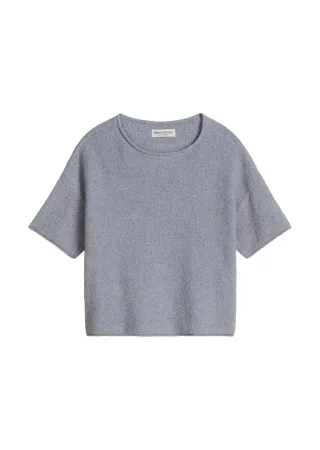 Marc OPolo Casual - Kurzarm-Pullover oversize grey horizon - Gr. - L