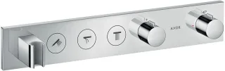 Hansgrohe Thermostatmodul Unterputz Select Axor Fertigset 3 Verbraucher chrom, 18356000 18356000