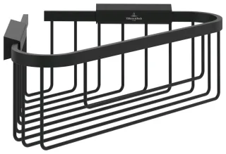 Villeroy & Boch Eck-Duschkorb Elements - Tender 260x206x82mm Matt Black TVA151009000K5