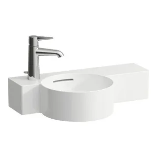 Laufen Val Handwaschbecken 81528.3, ohne Hahnloch ohne Überlauf H8152837571121
