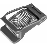 WESTMARK Eierschneider Black Edition, für runde und ovale Scheiben, Made in Germany, griffige Haptik