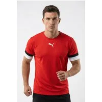 PUMA Fußballtrikot TEAMRISE JERSEY Regular Fit, mit Rundhalsausschnitt, mit Mesh-Details an den Ärmeln