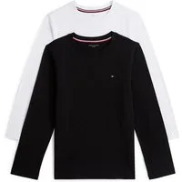 Tommy Hilfiger Underwear Langarmshirt 2P CN TEE LS (Packung, 2-tlg., 2er-Pack) mit Markenlabel
