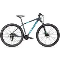 Axess Mountainbike Axess SANDEE, 14 Gang Shimano RD-TX800-7 Schaltwerk, Kettenschaltung, Herrenfahrrad MTB-Hardtail 29 Zoll schwarz/grau
