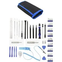 BAYLI Werkzeugkoffer 80 Teiliges Handy Reparatur Werkzeugset, Feinmechaniker Schraubendreh