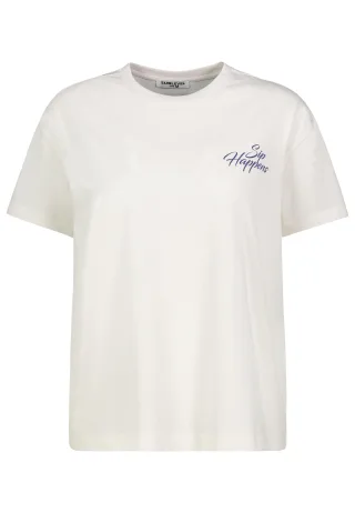 Authentic Style - DOB T-Shirt Print ivory white - Gr. - XS