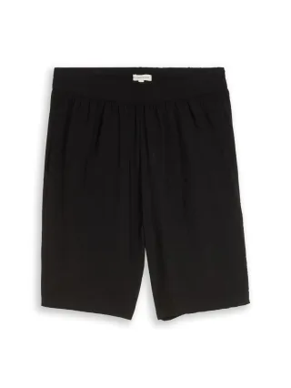 Tom Tailor - Loose-Fit Bermuda schwarz - Gr. - 36