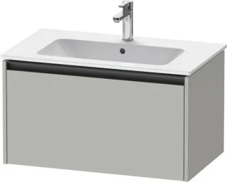 Duravit Ketho.2 Waschtischunterbau wandhängend Betongrau Matt 810x480x440 mm - K25063007070000 K25063007070000