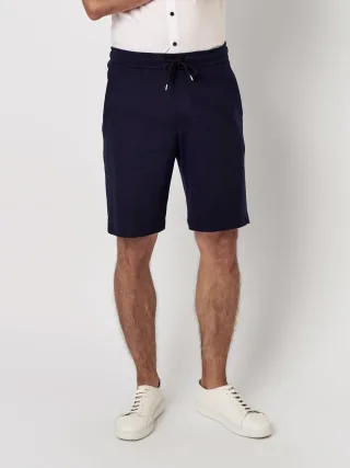 DESOTO - Casual Short solid navy - Gr. - XL