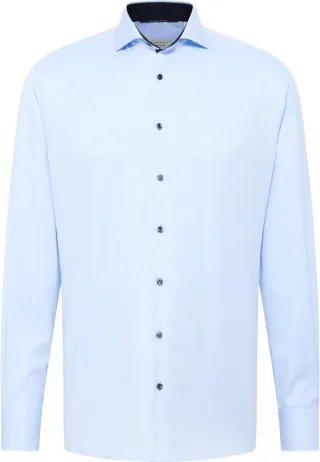 ETERNA - Modern Fit Hemd blau - Gr. - 44
