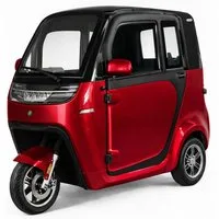 Urban Hopper E-Motorroller Urban Hopper Cabin Base Elektro Kabinenroller Dreirad-Microcar, 1500 W, 25 km/h, abschließbare Transportbox, Blei-Gel-Akku, bis zu 80km Reichweite, COC