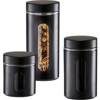 Zeller Present Vorratsglas Style, Metall, (Set, 3-tlg), dekorative und praktisch