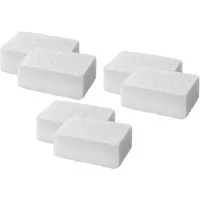 Maximex Anti-Krusten-Stein Putzstein (Set, [6-St. Krustenentferner für Grillrost, Eisenpfanne und Backofen, Glasstruktur)