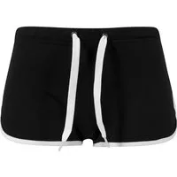 URBAN CLASSICS Stoffhose Urban Classics Damen Ladies French Terry Hotpants (1-tlg)