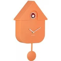Karlsson Uhr Wanduhr Modern Cuckoo Soft Orange