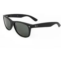 Ray-Ban Sonnenbrille Ray-Ban New Wayfarer RB2132 622 Rubber Black Green