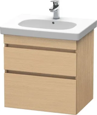 Duravit DuraStyle Waschtischunterbau wandhängend Natur Eiche Matt 600x453x610 mm - DS648303030 DS648303030