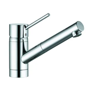 Kludi Scope Küchenarmatur 339320575 chrom,Niederdruck,schwenkbar,ausziehbarer Auslauf