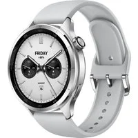 Xiaomi Xiaomi Watch S4 Silber Smartwatch (Xiaomi HyperOS 2)
