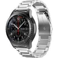 Cadorabo Smartwatch-Armband, Smartwatch Ersatzarmband - 22mm - Edelstahl