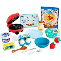 Little Tikes® Spiellebensmittel Creative Chefs Waffles Kit, (18-tlg)