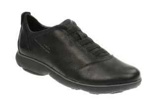 Geox U52D7B 00046 C9999 NEBULA Men's Sneakers Black - Breathable Leather Mesh