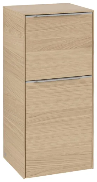 Villeroy & Boch Subway 3.0 Seitenschrank, 1 Auszug, 1 Tür, 400 x 860 x 346,5 mm, Nordic Oak / Nordic C59400VJ