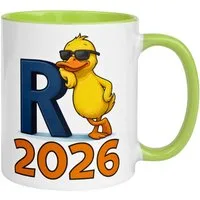 Momentals Tasse Rente – „R steht für Rente“ – Renteneintritt Geschenk Mann Frau, Gratis Versand · Links-&Rechtshänder · Spülmaschinenfest
