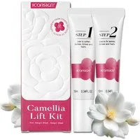 Iconsign Einzelwimpern Wimpernlifting Set Augenbrauen Lifting Set Wimpernlaminierung Camellia, Wimpernlifting, Wimpernlaminierung, Augenbrauenlifting