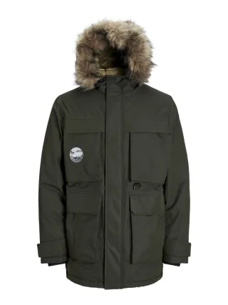 JACK&JONES - JJSTAR PARKA JACKET rosin - Gr. - L