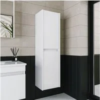 Roomart Badmöbel-Set Badezimmer Hochschrank 115 cm, 4 Fächer in 5 Farben mit Soft-Close, (Roomart, Badezimmermöbel, Hochschrank Badregal, in 5 Farben Badschrank)