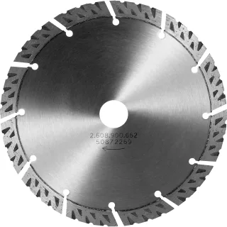 Bosch EXPERT MultiMaterial Diamanttrennscheiben, ür große Winkelschleifer mit Spannmutter - 2608900662