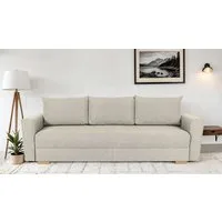Home affaire 3-Sitzer MAGHERA 230 cm - OTTO. Verlässliche Qualität., Schlafsofa, Bettkasten, pflegeleicht