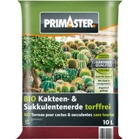 Primaster Spezialerde Primaster Bio Kakteen- & Sukkulentenerde torffrei, Torffrei