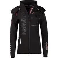 Geographical Norway Softshelljacke Damen Regular Fit Allwetterjacke bareine lady Wind-, wasser- und kälteabweisendes Material