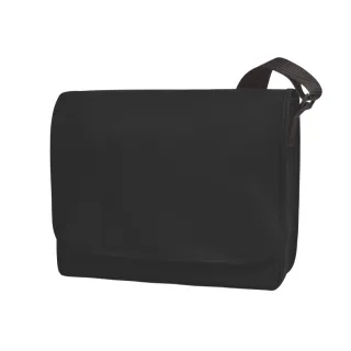 Halfar - "Kurier" Schultertasche (Schwarz)