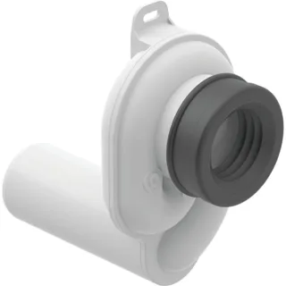 Geberit Urinalabsaugesiphon JetEX d 50 mm mit waagerechtem Ablauf 152950111