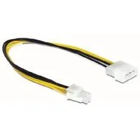 Kabel P4 Stecker > 4Pin 5,25" Stecker 30cm