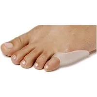 Medosan Hallux-Bandage Kleinzehenschutz in Universalgröße, minimiert Reibung und Druck