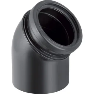 Geberit PE Wand-WC-Bogen 45 Gr DN100/90 367945161