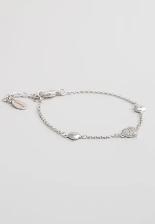 US Polo Assn Jewellery Colette Rhodium-Armband
