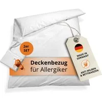 sleepling Bettbezug Encasing Bettdecke, (2 St), Milbenbezug, milbenkotdicht, Hausstauballergiker, Made in Germany