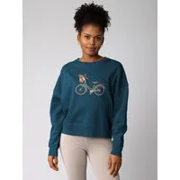 wat? Apparel Sweatshirt Damenfahrrad