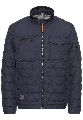 camel active - Steppblouson mit Stehkragen night blue - Gr. - 60