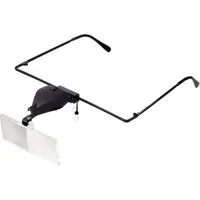 TOOLCRAFT Handlupe TOOLCRAFT TO-5137812 Lupenbrille mit LED-Beleuchtung Vergrößerungsfak