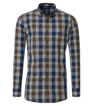 REDMOND - Freizeithemd grün - Gr. - 3XL