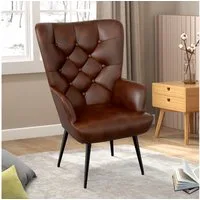 HawthyHome Polsterstuhl Eleganter Polstersessel, Schminktisch Stuhl mit Metallbeinen (1 St), Perfekt für Wohnzimmer, Schlafzimmer oder Schminktisch