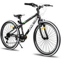JOYSTAR Kinderfahrrad 20 Zoll Kinderfahrrad für Jungen & Mädchen im Alter von 7-12 Jahren, Hardtail Mountainbike mit 7-Gang Schaltung, Doppel-V-Bremse