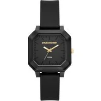 Skechers Quarzuhr Rosencrans Square SR6375, Armbanduhr, Damenuhr, Herrenuhr, Silikonarmband, analog